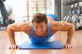 Bewegung zur Behandlung von Prostatitis