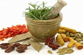 Kräuter und Gewürze bei der Behandlung von Prostatitis