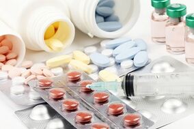 Antibakterienmedikamente bei Prostatitis