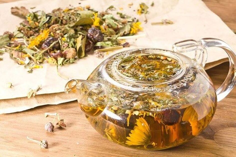Kräutertee gegen Prostatitis